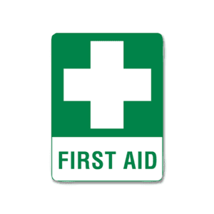 Medium Metal First Aid Sign 45 x 30cm Customers also search for:  PF844903