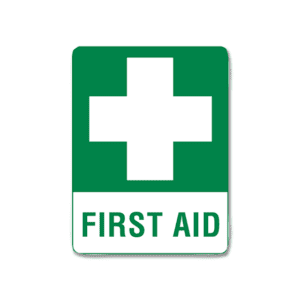 Small Poly First Aid Sign 30 x 22.5cm Customers also search for: Trafalgar 832439,  SE001C-POLY,  B840044,  30401107