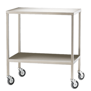 Medium Stainless Steel Trolley 80 x 50 x 90.5cm