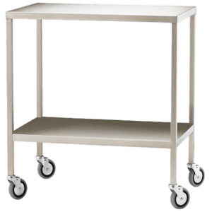 Large Stainless Steel Trolley 110 x 50 x 90.5cm