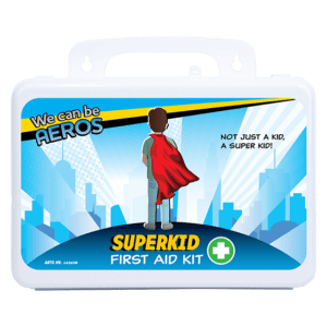 SUPERKID 2 Series Plastic Waterproof First Aid Kit 21 x 7.5 x 13cm