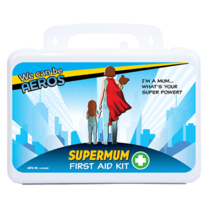 SUPERMUM 2 Series Plastic Waterproof First Aid Kit 21 x 7.5 x 13cm