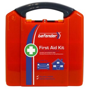 DEFENDER 3 Series Plastic Neat First Aid Kit 23 x 9 x 25cm Customers also search for: Livingstone FAKCLACP,  FAR1V20