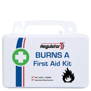 REGULATOR Burns A First Aid Kit 21 x 7.5 x 13cm Customers also search for: Livingstone LBURNMODC, Trafalgar A36750, Trafalgar 871144, Trustpilot KBURNS, Uneedit SWM-B,  FADB25,  SWM-B,  20701101,  20701304,  871144