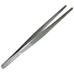 AEROINSTRUMENT Stainless Steel Blunt Forceps 13cm