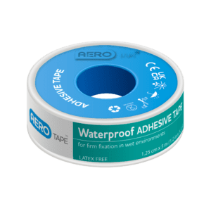 AEROTAPE Waterproof Adhesive Tape 1.25cm x 5M Customers also search for: Essity 02321-00, Smith & Nephew 36361523