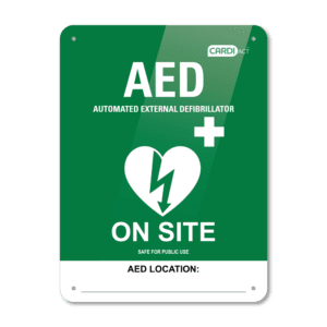 CARDIACT Poly AED On Site Sign 22.5 x 30cm Customers also search for: Trafalgar 879835