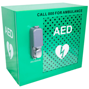 CARDIACT Alarmed Outdoor AED Cabinet with Lock 48 x 47 x 31cm Customers also search for:  RDC250