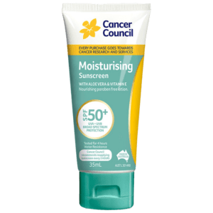 CANCER COUNCIL SPF50+ Moisturising Sunscreen Tube 35mL