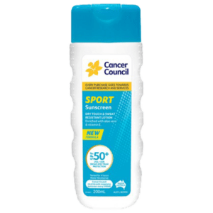 CANCER COUNCIL SPF50+ Sport Sunscreen Bottle 200mL Customers also search for: Trafalgar 878920