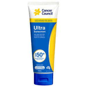 CANCER COUNCIL SPF50+ Ultra Sunscreen Tube 110mL Customers also search for: 11502011