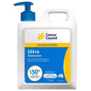 CANCER COUNCIL SPF50+ Sunscreen Ultra Pump 1L