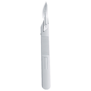 AEROINSTRUMENT Disposable No 24 Scalpel Blade & Handle Sterile