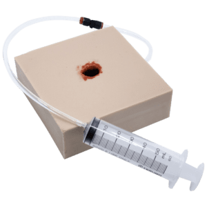 TRAUMASIM Gunshot Haemostatic Clotting Trainer (Square)