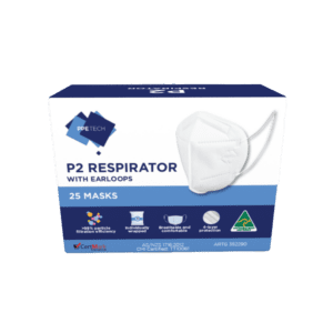 PPE Tech P2 Respirator Masks Box/25 Customers also search for:  88731,  30801008