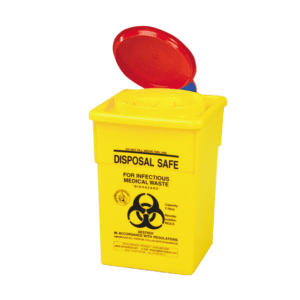 AEROHAZARD Sharps Disposal Container 2L Customers also search for:  FSC018,  A38882,  37830,  37810-Metal,  NSDSS002