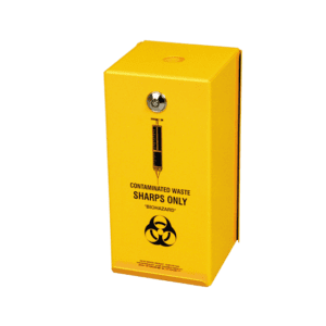 AEROHAZARD Steel Sharps Disposal Safe 2L (includes 2 x SD2000) Customers also search for: Trafalgar 853130,  FSM202,  A21700