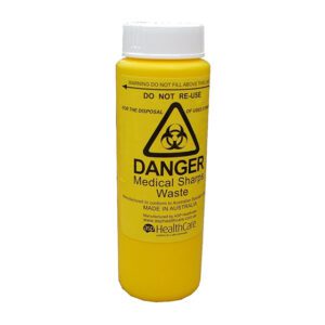 AEROHAZARD Sharps Disposal Container 250mL Customers also search for: Trafalgar 37820,  FSC002,  37816,  11205002