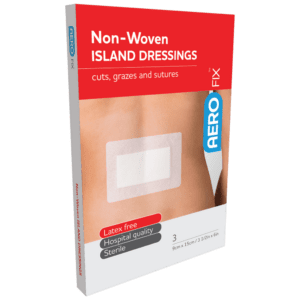 AEROFIX Non-Woven Island Dressing 9 x 15cm Box/3 Customers also search for: Smith & Nephew 36361376, Trafalgar 94466