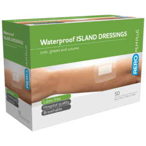 AEROFILM PLUS Waterproof Island Dressing 6 x 7cm  Box / 50 Customers also search for: AsGUARD Clear + ISC002, Medstock MS100507TI,  FRD163,  13070018,  13070012,  12633261,  SB8622,  10204023,  10204036