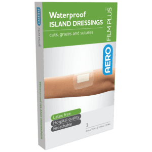 AEROFILM PLUS Waterproof Island Dressing 6 x 7cm Box/3  Env/3 Customers also search for: 3M AH010562645, Essity 79954-05, MedStock PHA100507TI, Smith & Nephew 36361360, Smith & Nephew 36361370,  SB867