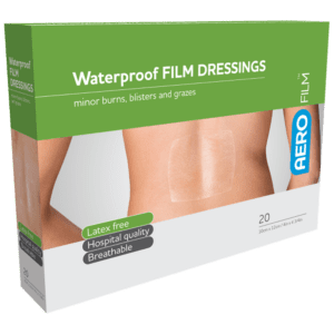 AEROFILM Waterproof Film Dressing 10 x 12cm  Box/20 Customers also search for: AsGUARD Clear ISB003, AsGUARD Clear + ISC003, AsGUARD Clear + ISC0915, Coloplast CO1080, Coloplast CO1260, Smith & Nephew 66000041,  AFW010