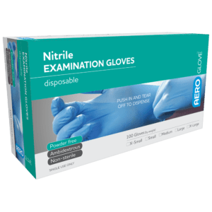 AEROGLOVE Medium Nitrile Powder-Free Gloves Box/100 Customers also search for: Ansell xl-100pk, baremedical 2054504, baremedical 2386875,  A47468,  3054M,  3054M,  3054M,  13015017,  PP1087,  PP1001B,  11601011