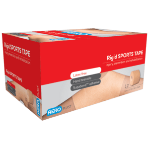 AEROPLAST Rigid Sports Tape 5cm x 13.7M Box/12 Customers also search for: atf12, 3M THM21067L, atf12, 3M AH010559583, atf12, Elastoplast 36360081, atf12,  MPS5013S, atf12,  13005813, atf12,  13005823, atf12,  SB611, atf12,  SB604, atf12,  10406006