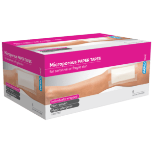 AEROTAPE White Microporous Paper Tape 5cm x 5M Box/6 Customers also search for: surgical tape, 3M 1530-C, surgical tape, 3M 1530-D, surgical tape, 3M 70071221702, surgical tape, Sentry HYP003, surgical tape, Sentry HYP004, surgical tape,  10133137, surgical tape,  SB613