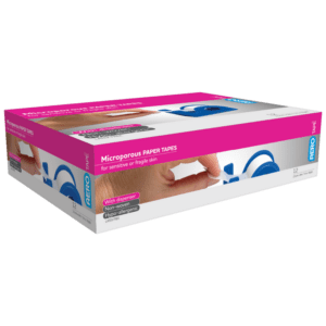 AEROTAPE White Microporous Paper Tape with Dispenser 2.5cm x 9.1M Box/12 Customers also search for: surgical tape, 3M 15351K, surgical tape, Sentry HYP100, surgical tape, Trafalgar 15301, surgical tape, Trafalgar 15351, surgical tape,  T1, surgical tape,  A32840, surgical tape, surgical tape, surgical tape,  1128, surgical tape,  13008112, surgical tape,  SB612, surgical tape,  9300610000000, surgical tape,  10401006