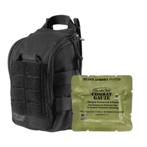 RAPIDSTOP Bleeding Control Kits – Medium, Tactical Pouch – Combat Gauze