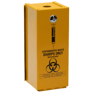 AEROHAZARD Steel Sharps Disposal Safe 1.4L (includes 2 x SD1400)