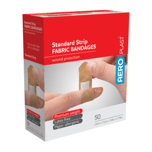 AEROPLAST Premium Fabric Standard Strip 7.2 x 1.9cm Box/50 Customers also search for: bandaid, fabric strip, Johnson & Johnson 3740119601, bandaid, fabric strip, Trafalgar 101453, bandaid, fabric strip, Trafalgar 42636, bandaid, fabric strip,  S626, bandaid, fabric strip,  BTS1387, bandaid, fabric strip,  BTS1397, bandaid, fabric strip,  2257, bandaid, fabric strip,  13010001, bandaid, fabric strip,  13010002, bandaid, fabric strip,  9300610000000