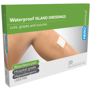 AEROFILM PLUS Waterproof Island Dressing 9 x 10cm  Box/20 Customers also search for: Medstock MS100710TI, Smith & Nephew 66000709, Smith & Nephew 76244,  FRD150,  13070011,  10204025