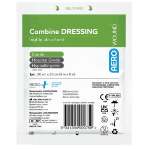 AEROWOUND Combine Dressing 20 x 20cm Bag/50 Customers also search for: Aerowound M09-890D, First Aid Only 90869, Livingstone LM020X020BN, Medique 88601, Multigate M09-890DC, Sentry NWC003,  20325,  2070,  11013014,  10205003