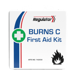 REGULATOR Burns C First Aid Kit 24 x 24 x 7.5cm Customers also search for: First Aid Works FAWBK, SURVIVAL BURN, Trafalgar 871138,  A13187,  BBRK-4H,  20701200,  PF873860,  871138