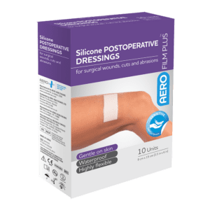 AEROFILM PLUS Sensitive Silicone Postoperative Dressing 9 x 15cm  Box/10