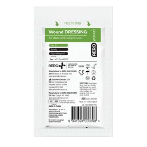 AEROWOUND #13 Wound Dressing 8 x 10cm Bag/12 Customers also search for: First Aid Only 2-006-001, First Aiders Choice 856731, Sentry WD001,  D6,  D6-BULK,  22900,  AWDS,  2080,  13070030,  10204048