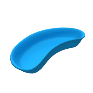 Disposable Blue Plastic Kidney Dish 700mL (230mm)