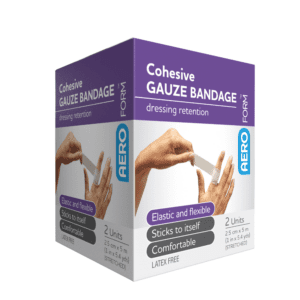 AeroForm Cohesive Gauze Bandage 2.5cm x 5M 2pk Customers also search for: Smith & Nephew 36361492