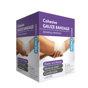 AeroForm Cohesive Gauze Bandage 6cm x 5M Customers also search for: Essity 92557-01, Smith & Nephew 36361494