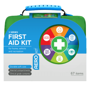 AEROKIT 3 Series First Aid Kit Softpack Green