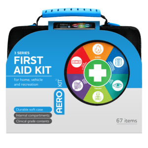 AEROKIT 3 Series First Aid Kit Softpack Black