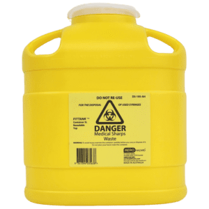 AEROHAZARD Sharps Disposal Container 5L Customers also search for:  FSC050