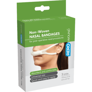 AeroWound Nasal Sling Bandage 3pk Box / 3